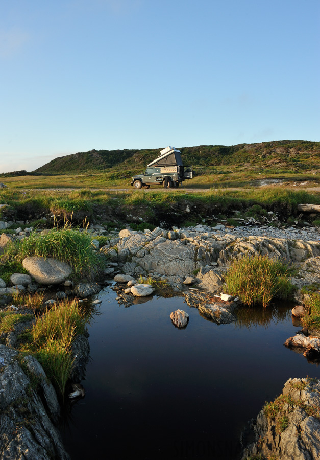 Küste westlich von Port aux Basques [28 mm, 1/100 Sek. bei f / 13, ISO 400]